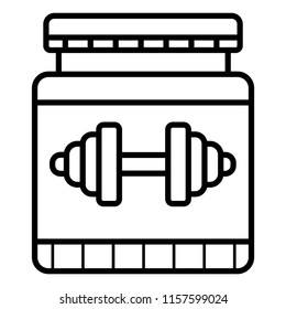 Protein icon vector