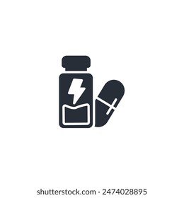 protein icon. vector.Editable stroke.linear style sign for use web design,logo.Symbol illustration.