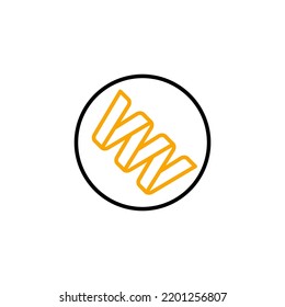 icono de línea de proteínas. Ilustración de elemento simple. diseño de símbolos de contorno de concepto de proteína.