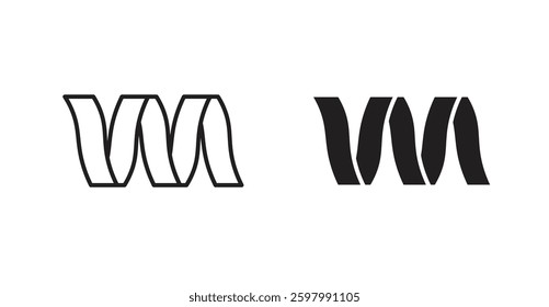 Protein line icon vector set.