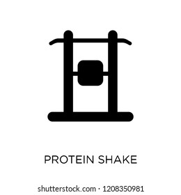 Protein shake icon. Protein shake symbol design from Gym and fitness collection. Simple element vector illustration on white background.