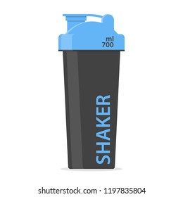 Protein Shaker Vector Icon Illustration