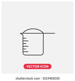 Protein Tankard Vector Icon Illustration.Light Backround.Premium Quality.
