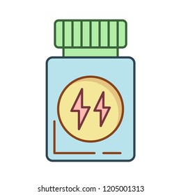 proteins   jar  bottle 
