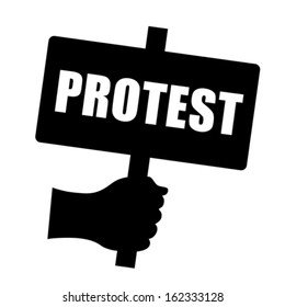 Protest sign