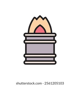Protest Vandalism Icon Vector Illustration