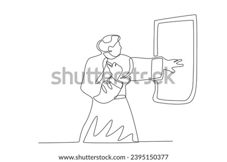 A protestant reform movement. Reforma protestante one-line drawing