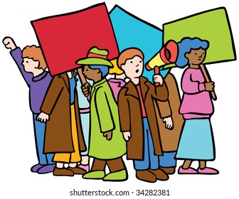 Protesters