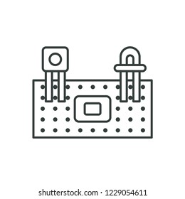 Protoboard Modern Simple UI Vector Icon