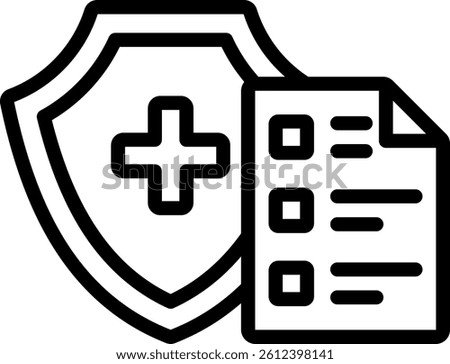 Protocols Icon Outline Vector Illustration