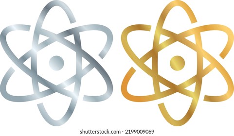 proton-xpr coin vector illustrations. 3d illustration