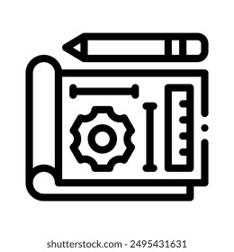 Prototypsymbol mit Stilumriss