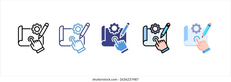 Prototype Multi Style Icon Set