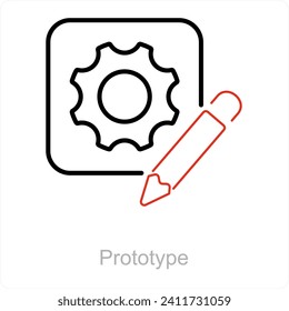 Prototype and product icon concept