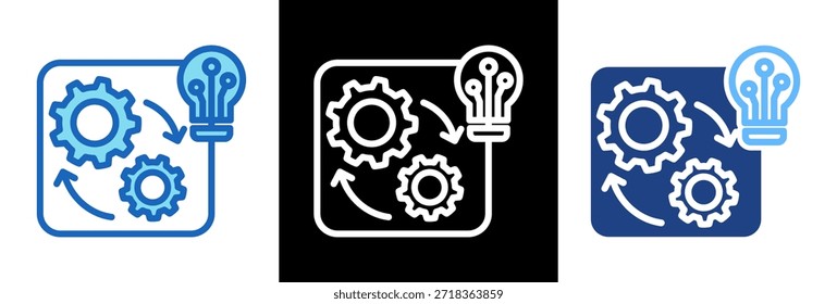 Prototyping Icon Ilustración vectorial triplestyle