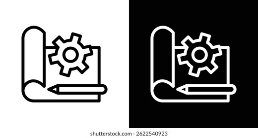 Protótipo ícone vetor ilustração EPS