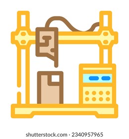 prototyping manufacturing engineer color icon vector. prototyping manufacturing engineer sign. isolated symbol illustration