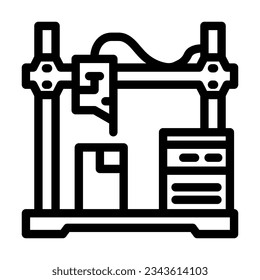 prototyping manufacturing engineer line icon vector. prototyping manufacturing engineer sign. isolated contour symbol black illustration