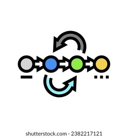 prototyping phase analyst color icon vector. prototyping phase analyst sign. isolated symbol illustration