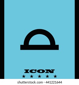 Protractor icon.
