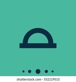 Protractor icon.