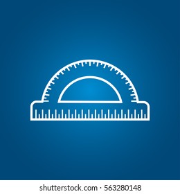 Protractor icon