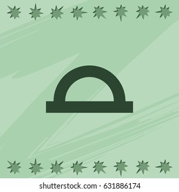 Protractor icon.
