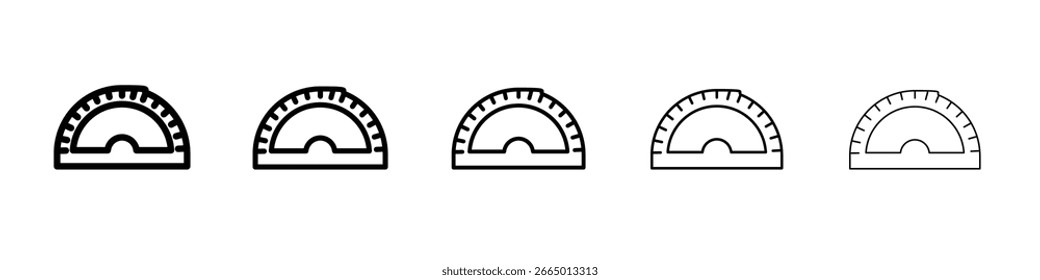 Concepto de símbolo de icono de transportador para Diseño web. icono de Vector de línea simple. ilustración de logotipo.