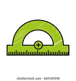 protractor ruler icon 