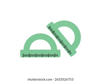  ícone de régua do trator renderização de ilustração 3d