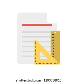 protractor   ruler  measure  