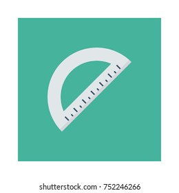 protractor square flat 