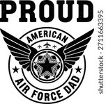 Proud American Air Force Dad