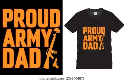 orgulloso papá del ejército, tipografía de diseño de camisetas veteranas de EEUU. Dibujo vectorial de diseño de camisetas veteranas del ejército estadounidense. diseño de camisetas de héroe solder, camisetas vectoriales de bandera de los Estados Unidos listas para cualquier elemento impreso.