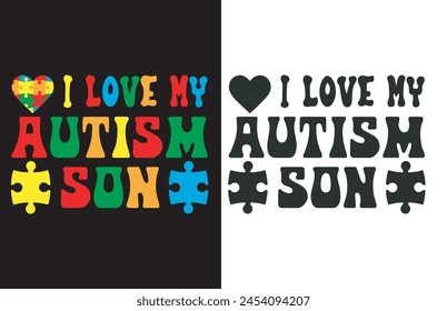 Orgulloso Autismo Mamá, social, enfermedad, arte, día del autismo, autista, gráfico, camiseta del autismo, texto, Vector, diseño