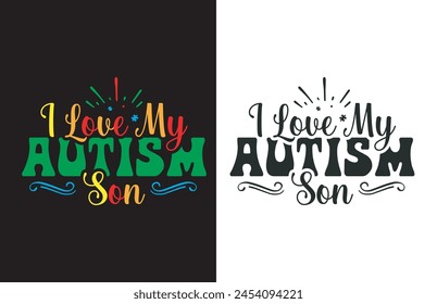 Orgulloso Autismo Mamá, social, enfermedad, arte, día del autismo, autista, gráfico, camiseta del autismo, texto, Vector, diseño