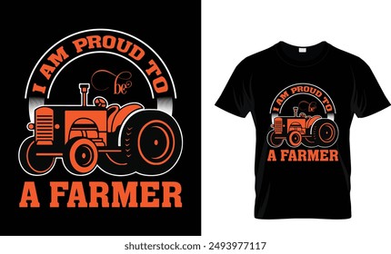 estoy orgulloso de ser agricultor
 diseño de camiseta