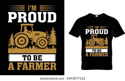 estoy orgulloso de ser agricultor
 diseño de camiseta