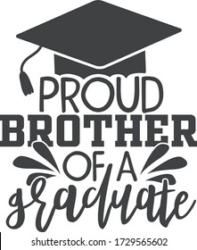 Proud brother of a graduate | Graduation quote