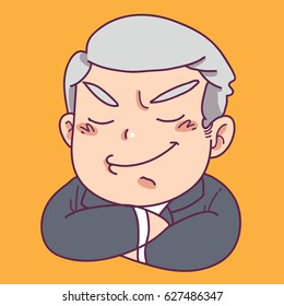 proud businessman