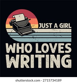 Orgulloso Autor Creativo Escritura Retro Antiguas Autor Escritor Diseño de Camiseta