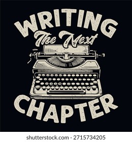 Stolz kreative Autor schreiben Retro Vintage Autor Autor Schriftsteller T-Shirt Design