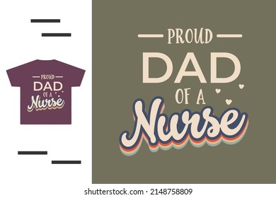 Proud dad of a nurse
