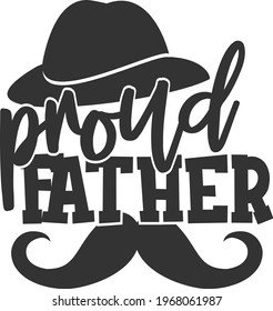 Proud Father - Father's Day design