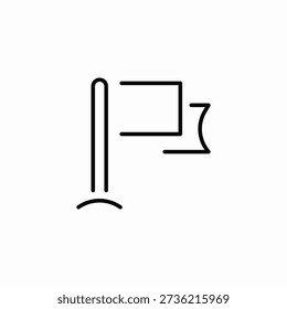 proud flag icon sign vector
