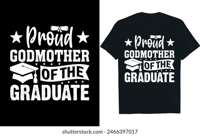 Stolze Patin des Absolventen .. Graduation Shirt Design.