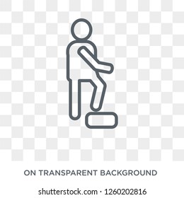 proud human icon. Trendy flat vector proud human icon on transparent background from Feelings collection. High quality filled proud human symbol use for web and mobile