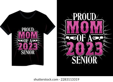 proud mom of a 2023 senior t shirt mothers day t shirt mothers day 2023