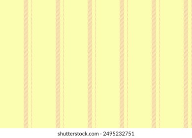 Proud stripe texture vector, customized vertical lines pattern. Contrast textile background fabric seamless in lime and orange colors palette.