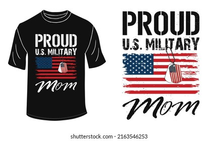 Proud U.S. Military Mom Design